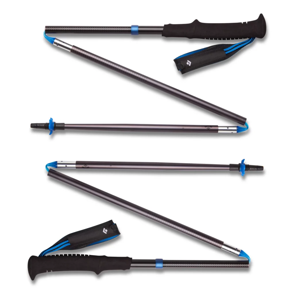 Bastones Black Diamond Distance Z | Bastones Plegables para Trail Running y Trekking Ligero