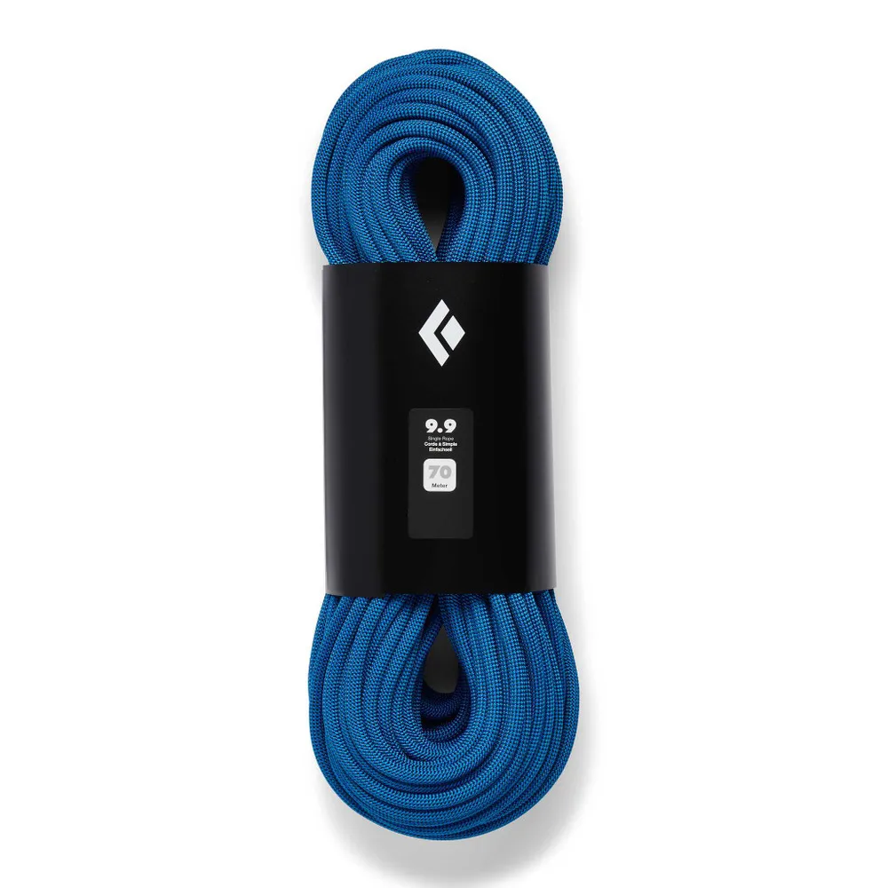 Cuerda Black Diamond 9.9 mm | Ideal para escalada en roca todo el año 1 Cuerda Black Diamond 9.9 mm | Ideal para escalada en roca todo el año