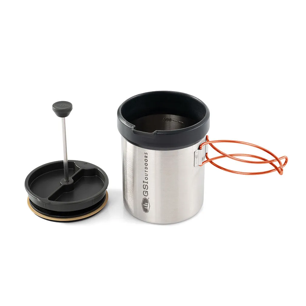Glacier Personal Javapress GSI Outdoors | Prensa Francesa de Acero Inoxidable 25 oz para Camping 1 Glacier Personal Javapress GSI Outdoors | Prensa Francesa de Acero Inoxidable 25 oz para Camping