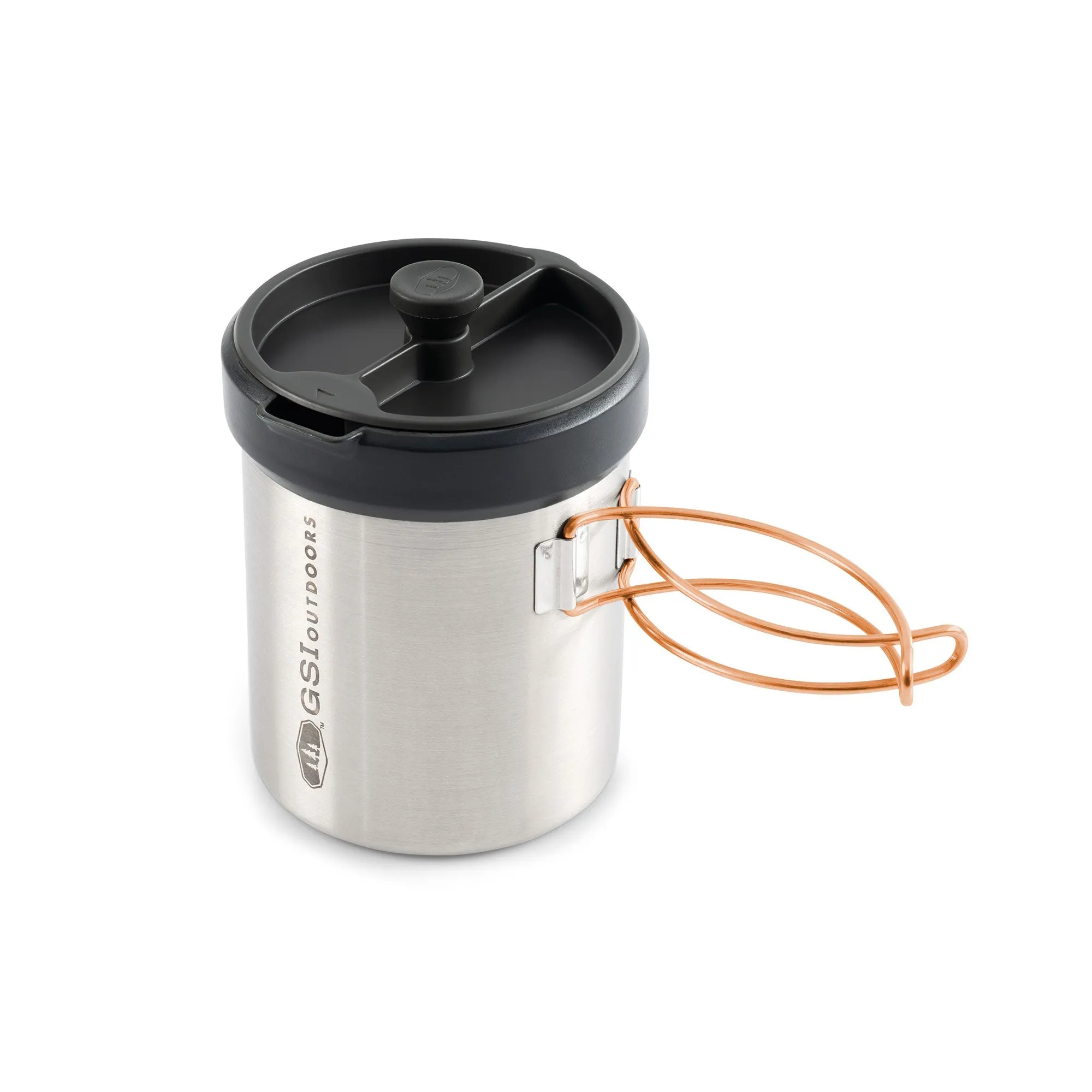 Glacier Personal Javapress GSI Outdoors | Prensa Francesa de Acero Inoxidable 25 oz para Camping 2 Glacier Personal Javapress GSI Outdoors | Prensa Francesa de Acero Inoxidable 25 oz para Camping - Imagen 2