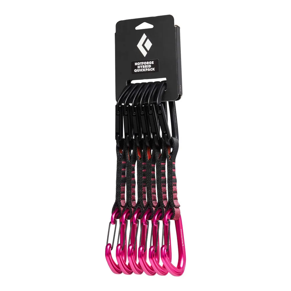 HotForge Hybrid Quickpack 12 cm | Pack de Anillas x6 – Black Diamond 1 HotForge Hybrid Quickpack 12 cm | Pack de Anillas x6 – Black Diamond