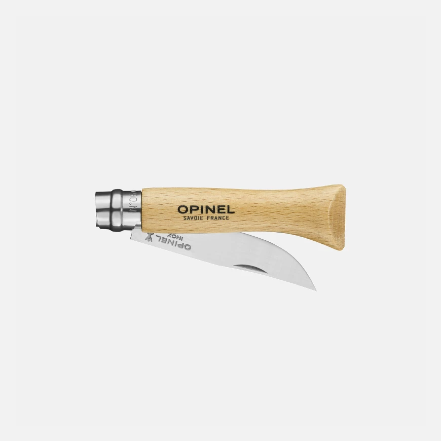 Navaja Opinel No. 06 Acero Inoxidable | Compacta, Ligera y Segura 2 Navaja Opinel No. 06 Acero Inoxidable | Compacta, Ligera y Segura - Imagen 2