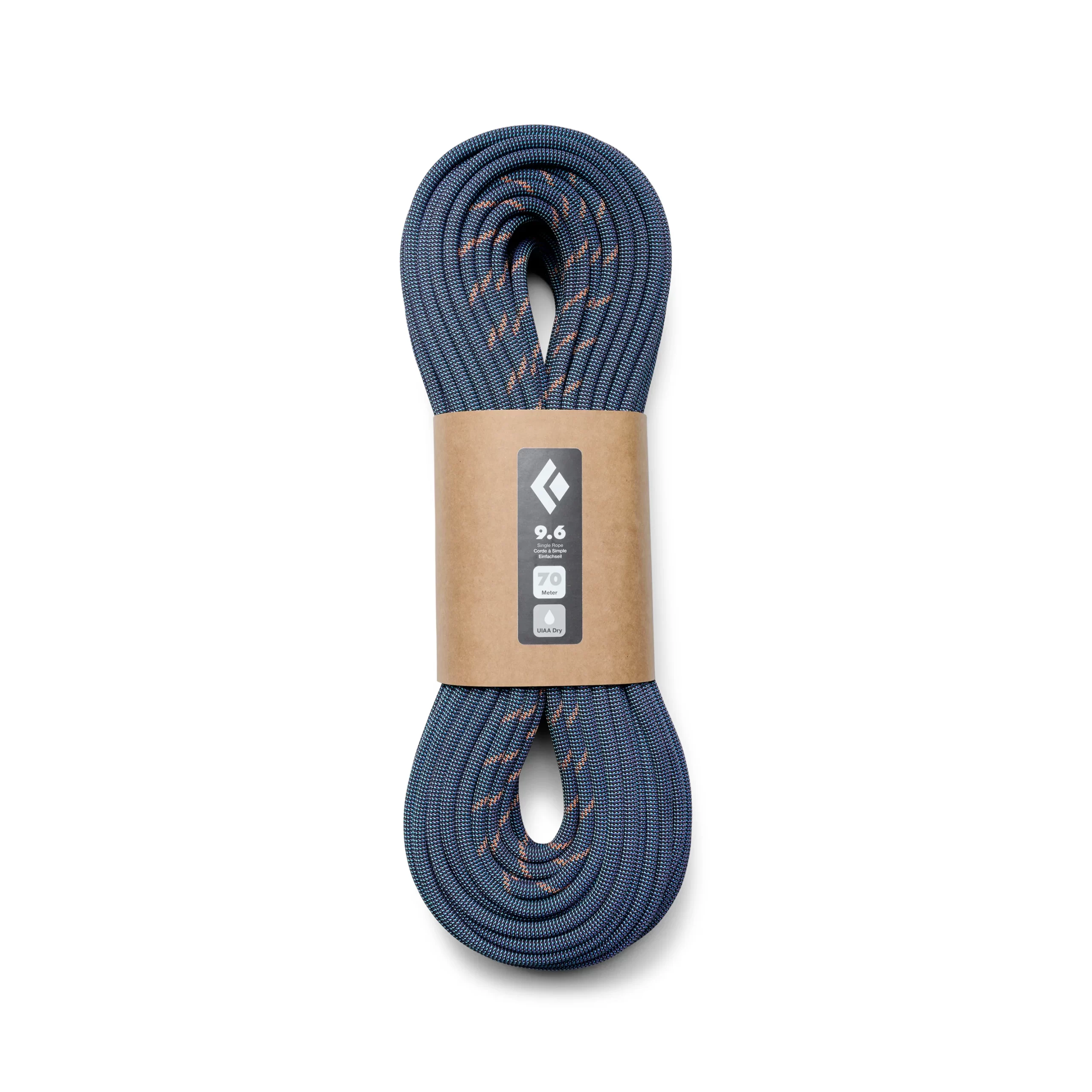 Cuerda Black Diamond 9.6 BiPattern Dry | Versátil, Durable y Lista para Todo 1 cuerda